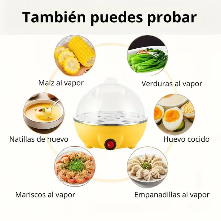 Cocedor de Huevos + E-Book 150 RECETAS Gratis 🎁