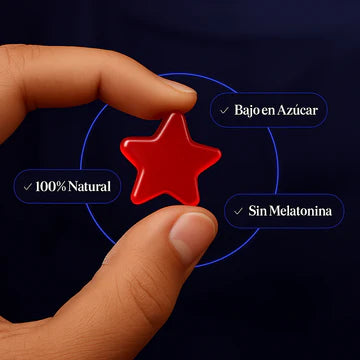 🍓 GOMITAS Lullabites™ – Sueño Profundo, 0% Melatonina, 100% Natural
