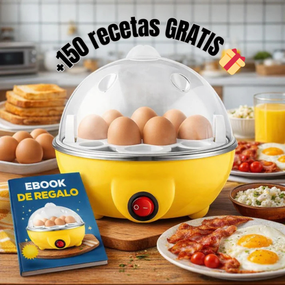 Cocedor de Huevos + E-Book 150 RECETAS Gratis 🎁