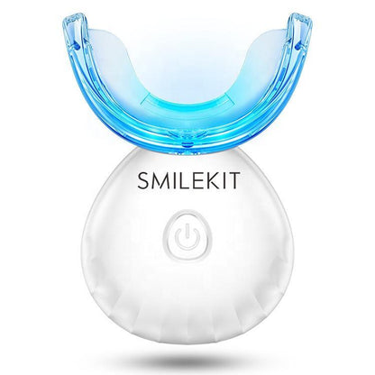 Kit de blanqueamiento Dental recargable para dientes, Gel de 4 piezas, acelerador de lámpara Led